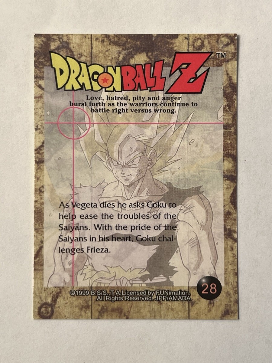 1999 FUNimation Dragon Ball Z #28 | eBay