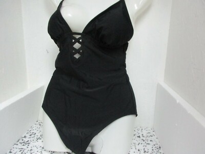 Adore Me  Women's Kally Contour  Swimsuit  Black  Size Small New !!!