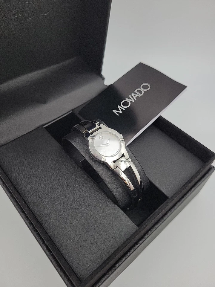 Movado Women’s Amorosa Mother of Pearl Dial Swiss Watch - 0606538 ($595 MSRP) - Image 3 of 4