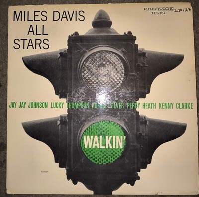 Miles Davis All Stars/Walkin' LP prestige 7076