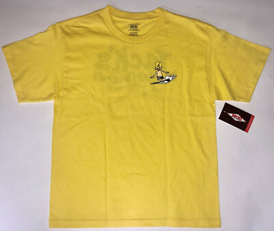 JACK'S SURFBOARDS Girl's Medium Yellow T-Shirt Short Sleeve KEEP ON SURFIN New | eBay
