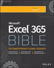 Microsoft Excel 365 Bible, Alexander, Michael,Kusleika, Dick, Very Good Book