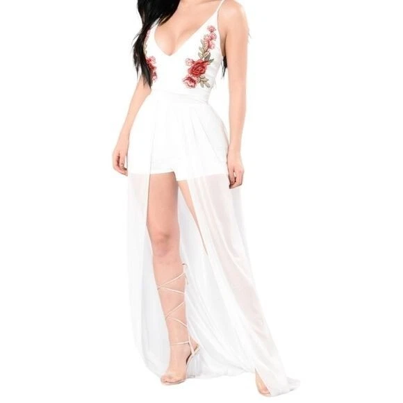Fashion nova romper clearance dress