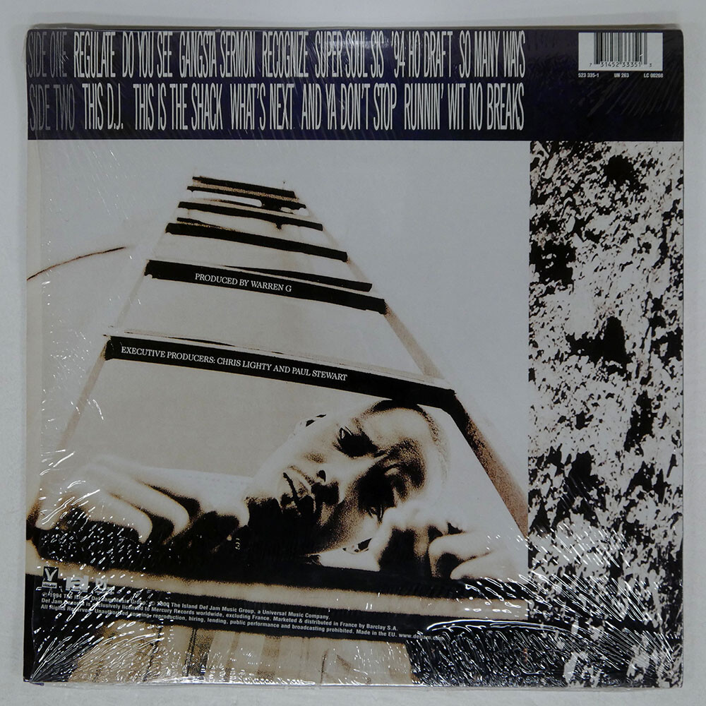 米2LP Warren G Regulate... G Funk Era B002214401 Def Jam Recordings /00520 Warren G: Regulate… G Funk Era 2LP - Def Jam | Official Store