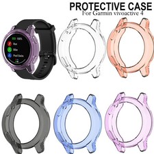 For Garmin vivoactive 4/Garmin Active TPU Protective Case Cover Screen Protector
