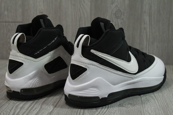 Zapatos de baloncesto Nike Power Max TB negros vintage raros 2008 para hombre 10.5 11 11.5 OSS 5