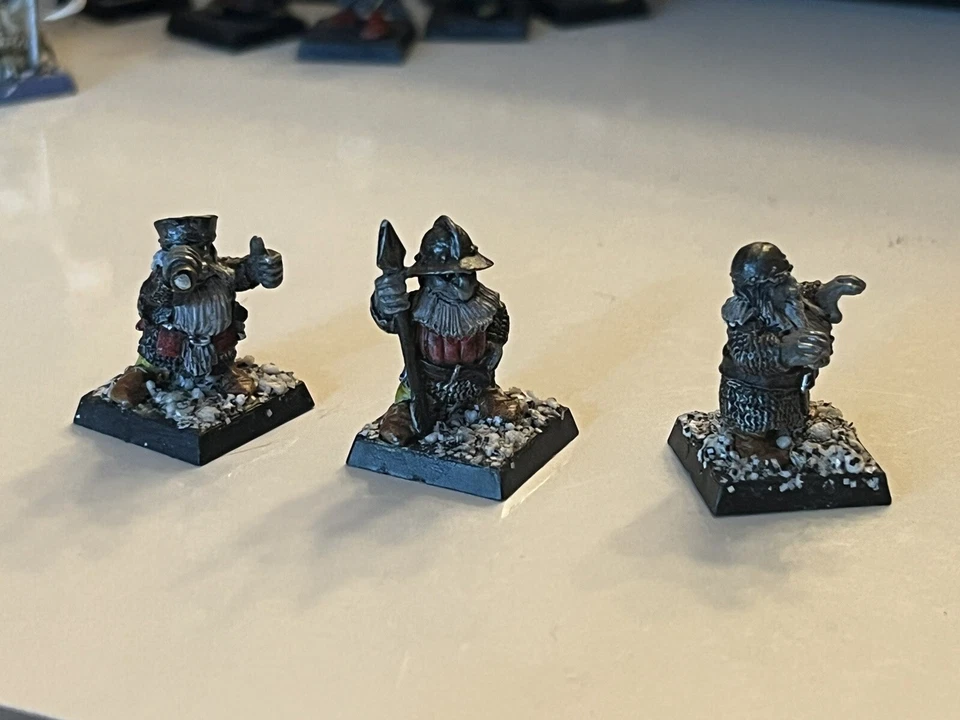 OOP Citadel / Warhammer Metal Empire C22 Imperial Dwarf Bolt Thrower Crew - Image 4 of 4