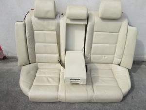 LEDER Rückbank Audi A6 4F Limousine Rücksitzbank Ausstattung beige