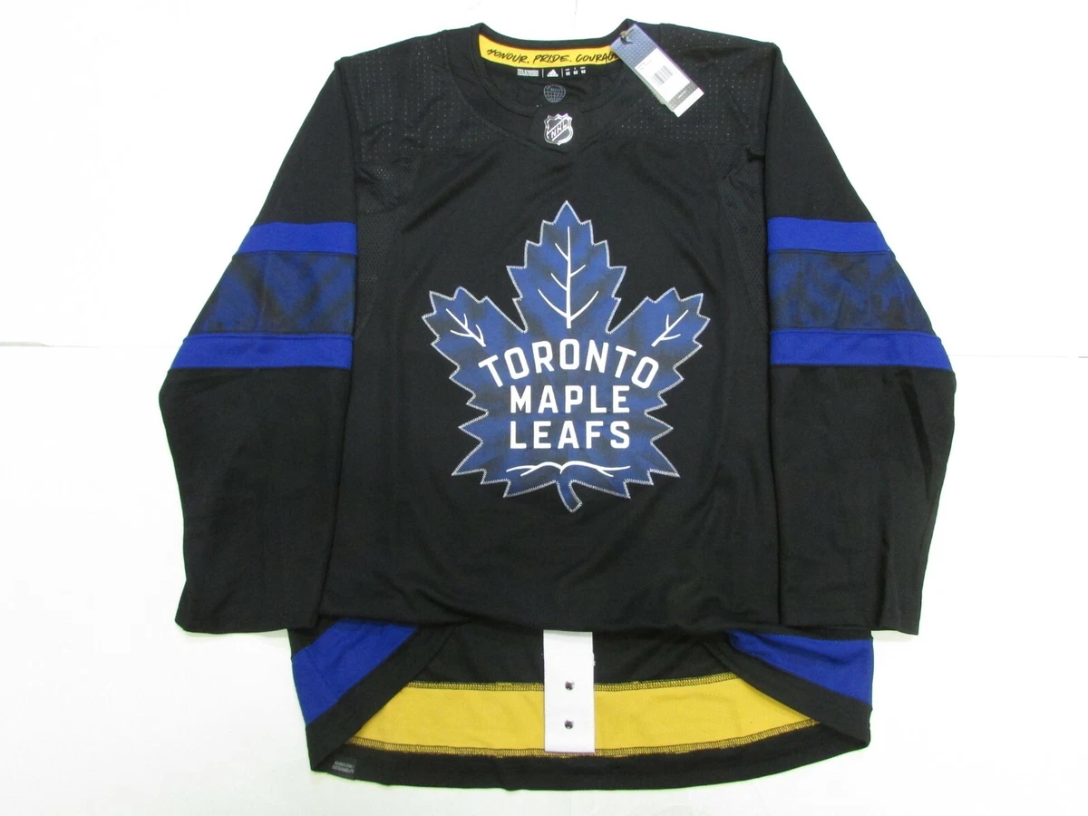 TORONTO MAPLE LEAFS AUTHENTIC ADIDAS BIEBER X DREW HOUSE FLIPSIDE HOCKEY JERSEY