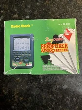 Poker Handheld Radio Shack Casino 2 In 1 Game Tested With Box Electronics