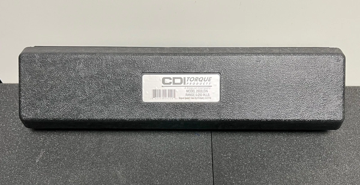 CDI Torque 2502LDIN Dial Indicating Torque Wrench 3 8