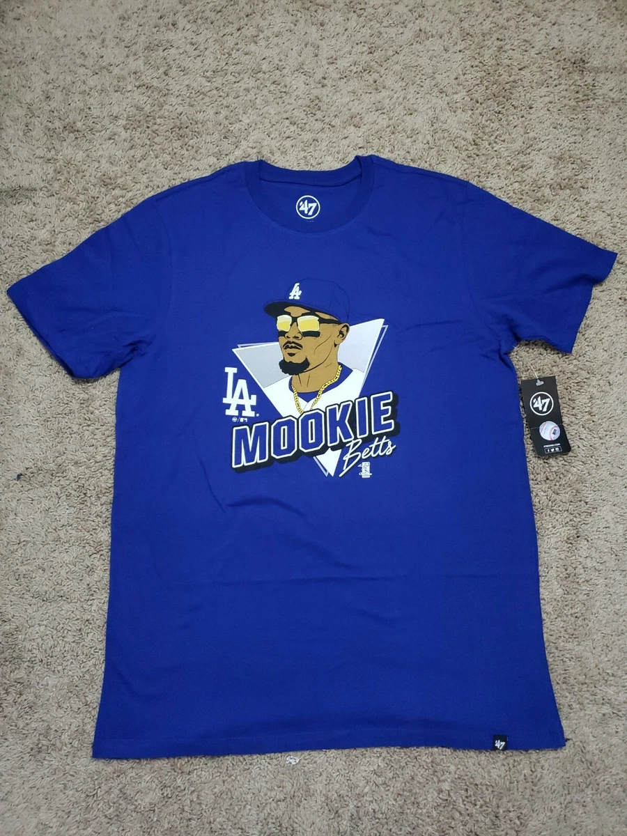 Los Angeles Dodgers 47 Brand Shirt Mens LARGE Mookie Betts New LA