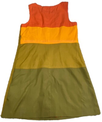 trina turk block party dress Trina Turk Color Block Stacie Cocktail Dress