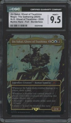 Jin Sakai, Ghost of Tsushima foil版 JIN SAKAI, GHOST OF TSUSHIMA Secret Lair Foil CGC 9.5 MTG | eBay