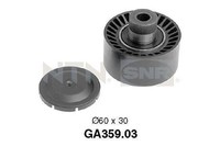 SNR Umlenk-/FüHrungsrolle, Keilrippenriemen U.A. FüR CitroËN, Fiat, Ford