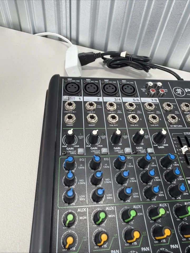 Mackie PROFX8V2 8-Channel Professional Effects Mixer - Working! - Image 4 of 4