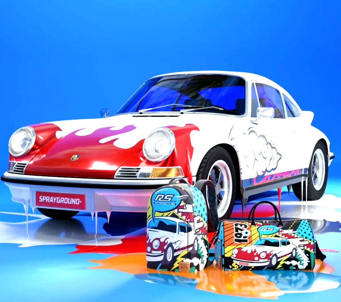PORSCHE SPRAYGROUND BACKPACK 911 CARRERA RS 2.7 LIMITED