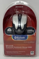Microsoft Bluetooth Notebook Mouse 5000 - Black For Windows  Mac/New