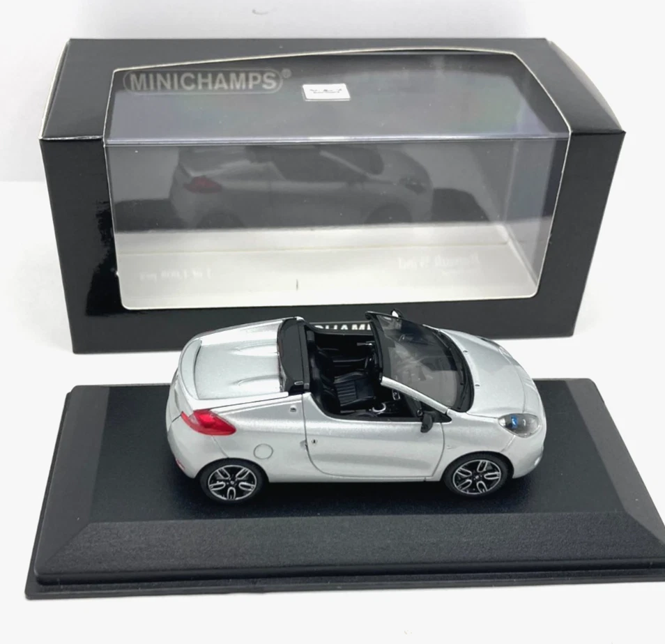 GC4840 MINICHAMPS / 400113930 RENAULT WIND GRIS METAL 1/43 - Photo 4/4