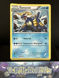 Samurott 41/149 Holo Rare Boundaries Crossed Pokémon Card