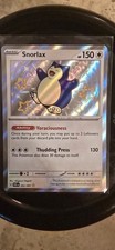 Pokémon TCG Snorlax 202/091 Shiny Holo Rare Paldean Fates Amazing Condition on eBay
