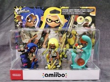 Nintendo Amiibo Octring blue yellow Kojake Used