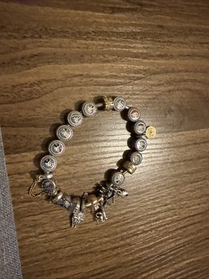 Complete Epcot World Showcase Charm Bracelet With Two Disney 100 Charms