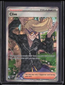 clive pokemon card value Clive Pokemon Card