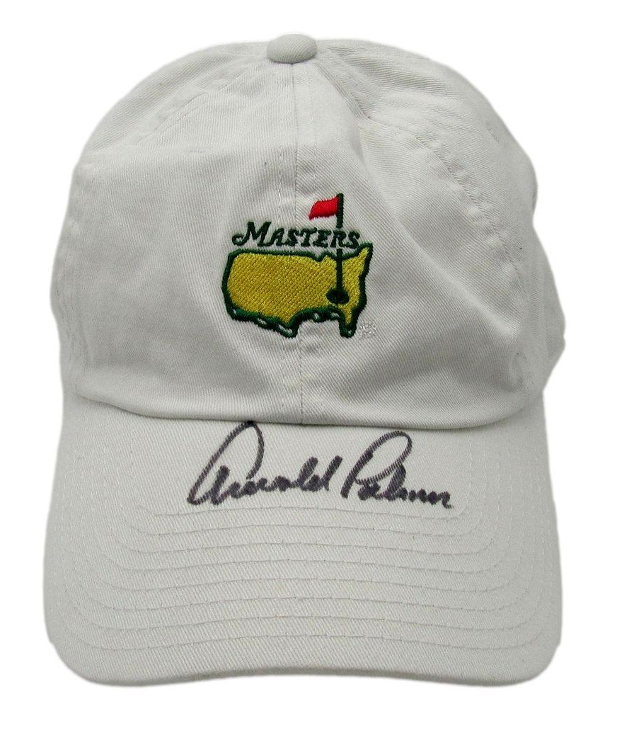 Arnold Palmer Signed/Autographed White Masters Golf Hat PSA/DNA 203422