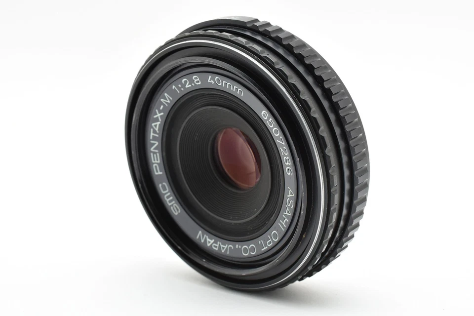 [Casi COMO NUEVO] Lente gran angular Pentax SMC Pentax-M 40 mm F/2,8 Pancake MF de JAPÓN Foto 2 de 4