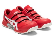 ASICS Safety Work Boots WINJOB CP305 AC WIDE 1271A035-601 Classic Red x White