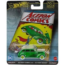 Mattel Hot Wheels Pop Culture ACTION COMICS 1 SUPERMAN - ACTION SEDAN / BERLINE