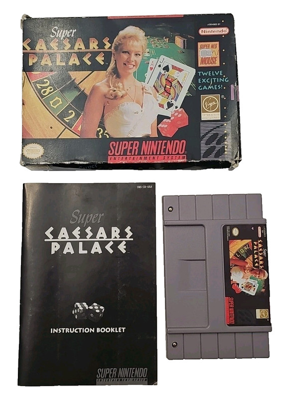 Complete-in-box SNES game