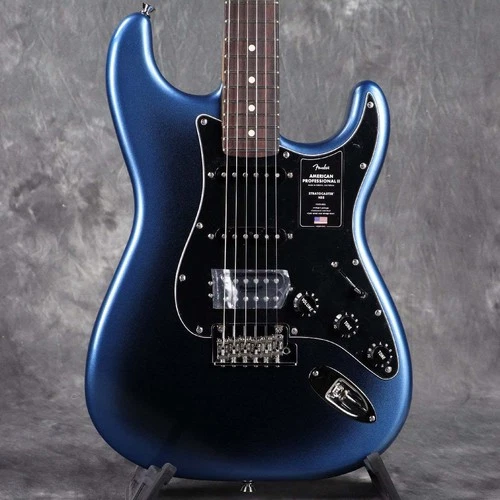 Fender American Professional II Stratocaster HSS Rosewood Fingerboard Dark Night
