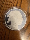 Liberty Mint Buffalo-Indian Head  5oz Silver 999 fine Round sealed package