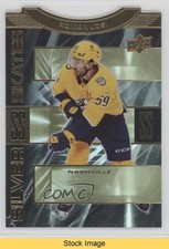 2023-24 Upper Deck Extended Series Silver Skates Gold Roman Josi #SS-35 READ 3d2