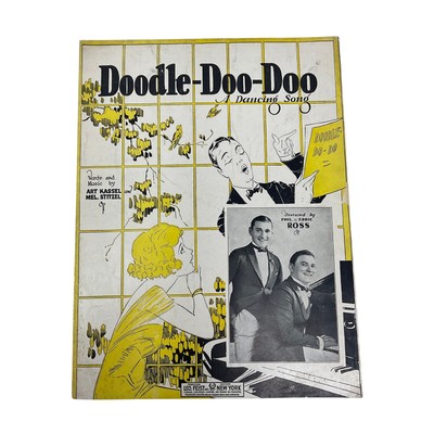Doodle Doo Doo A Dancing Song Sheet Music Art Kassel Mel Stitzel Phil Eddie Ross