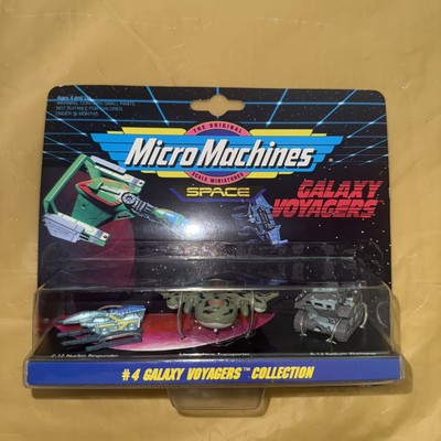 Bb62- Rare New Sealed Micro Machines Space #4 Galaxy Voyagers Sammlung 