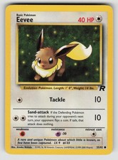 Eevee 55/82 Common Team Rocket Pokemon LP