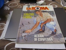 RIVISTA LA ROMA ANNO 9 N. 80 - FEBBRAIO 1991 COMPLETO DI MAXI POSTER BRUNO CONTI