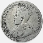 1932 Canada 25 Cents Quarter King George V 80% Silver