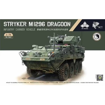 Modell Gepanzert Stryker M1296 Dragoon 3R Model tk-7007 1:72