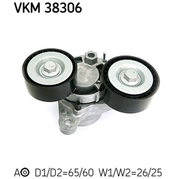 Spannrolle Keilrippenriemen SKF VKM 38306 FüR BMW 3Er X3-image