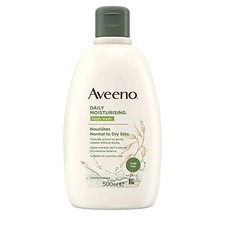 Image of Aveeno Daily Moisturising Body Wash (1x 500ml), Gentle Wash with Soothing