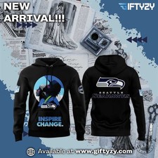 Seattle Seahawk Inspire Change Unisex 3D Over Printed Hoodie