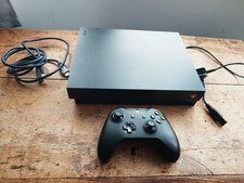 Microsoft Xbox One X 1TB Video Game Console 2017 Black Complete With Controller