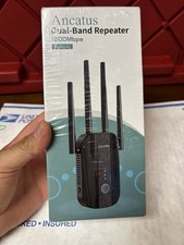 WiFi Extender 1200Mbps-Coverage Up to 1200 Sq.Ft. and 25 Devices, Dual Band