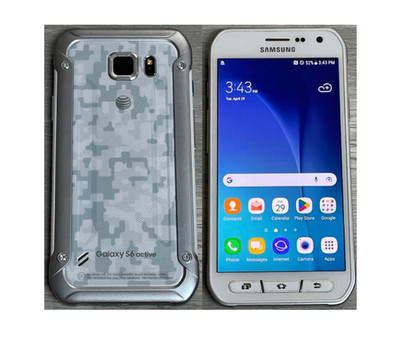 Original Samsung Galaxy S6 ACTIVE AT&T SM-G890A 32GB Android Phone GOOD Android
