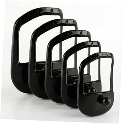 Goatee Shaper for Perfect Symmetry, Beard Shaper for Men with 5 Size Black