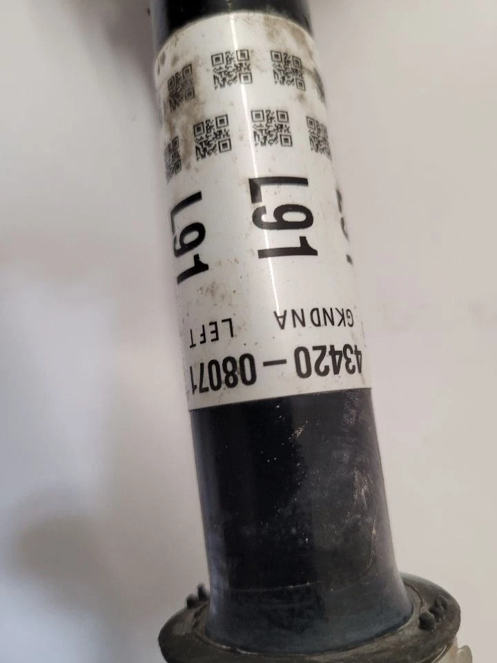 2017-2020 TOYOTA SIENNA Driver Left Axle Shaft LH Front Axle AWD 4342008071 - Image 3 of 4